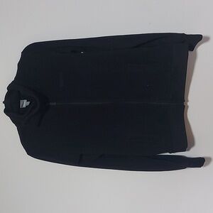 Bench black zip up sweater age 15/16